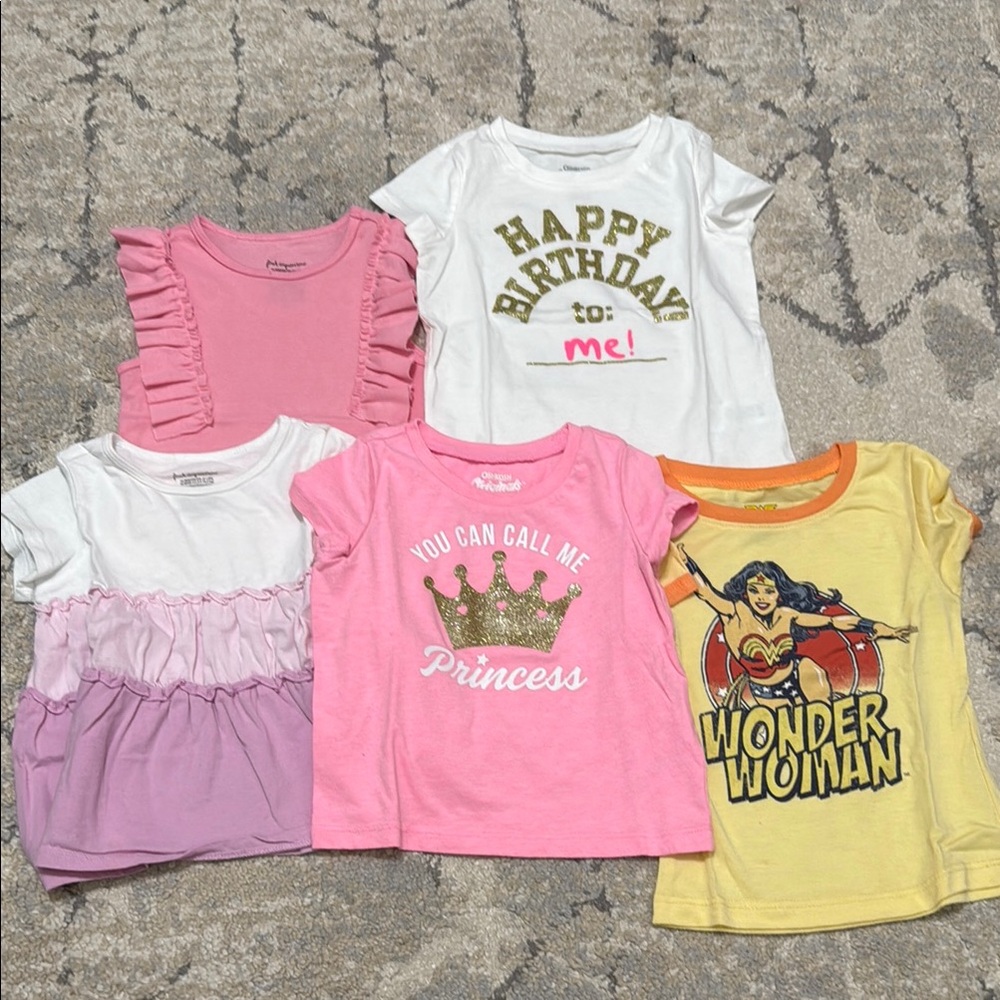18 months girls tops bundle